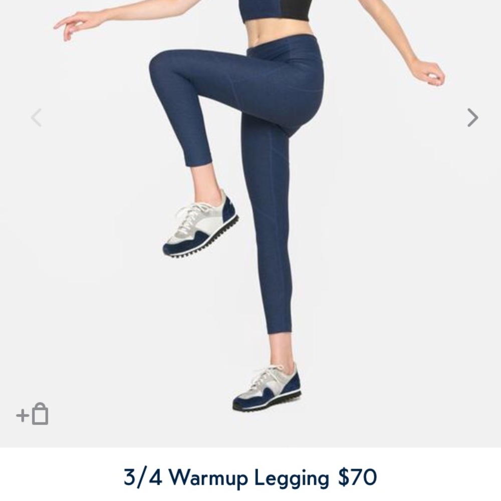 Navy leggings